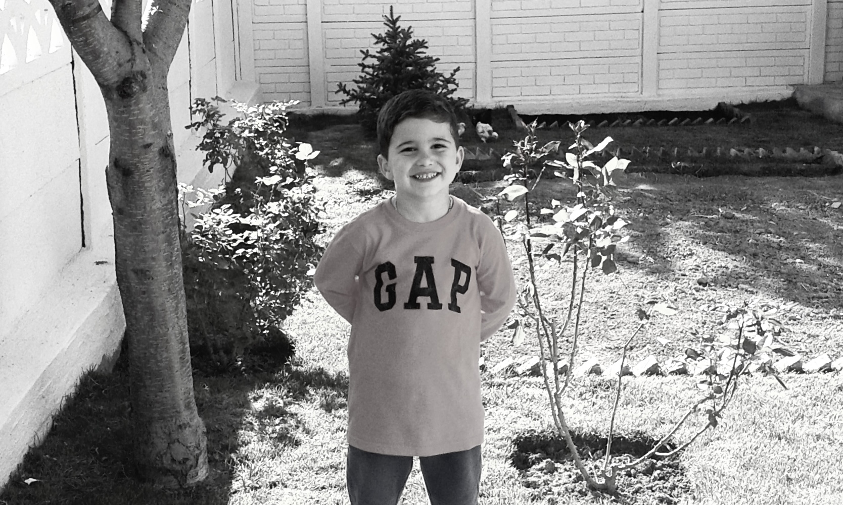 Yaz A. Caleb in childhood